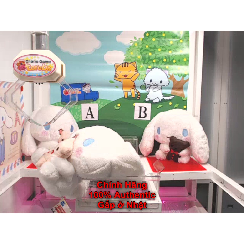Cinnamoroll Ôm Gấu Chính Hãng Gấu Bông Nhật Sanrio Amuse Disney Taito Authentic