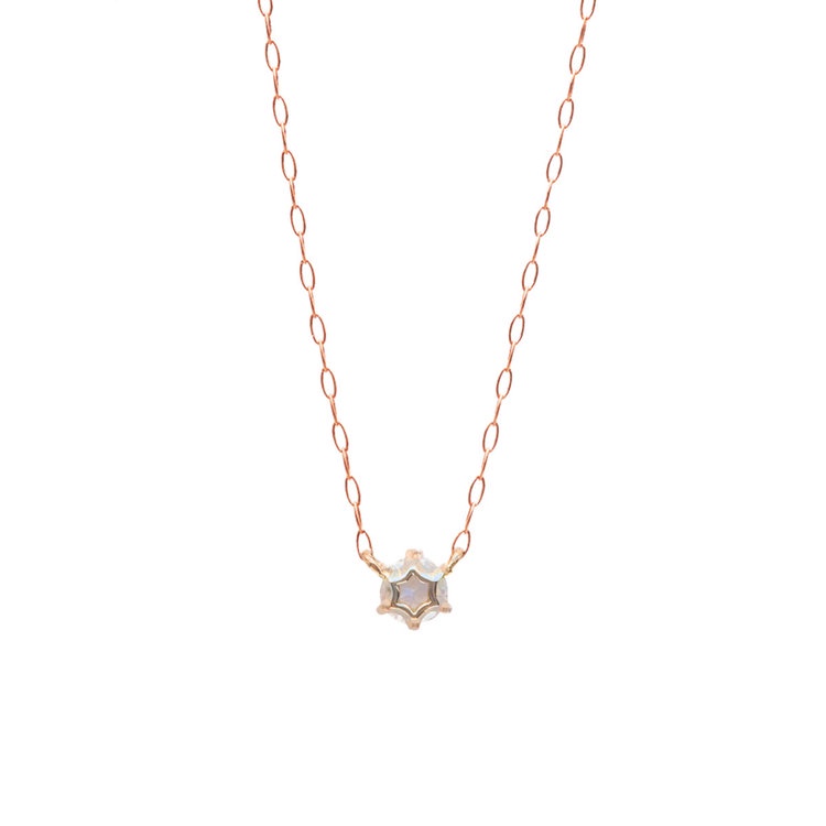 Hoa tai đá Moonstone tự nhiên ESTELLE