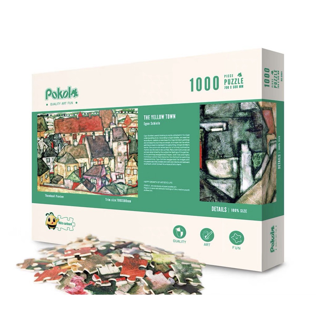 Bộ tranh ghép hình Pokolo 1000 mảnh