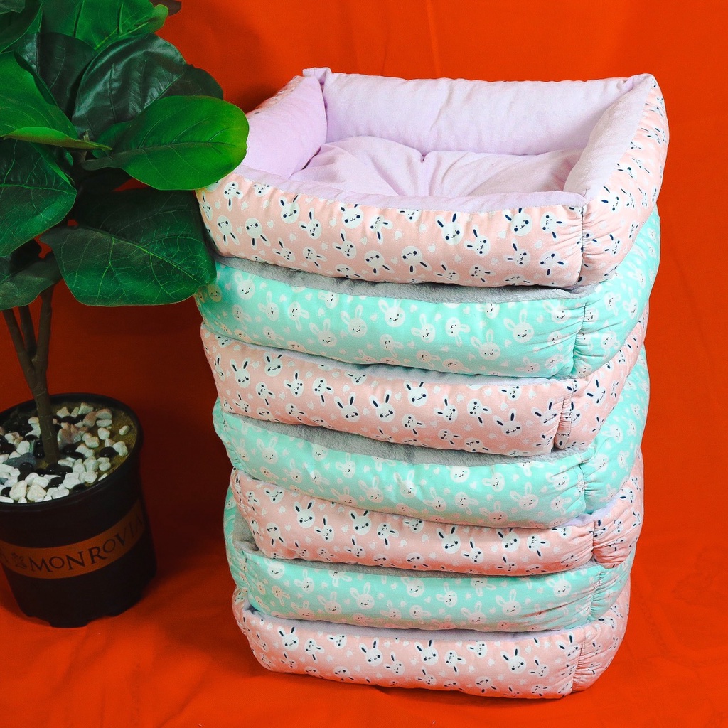 Nệm Nằm, Gường Ngủ, Ổ Nằm Cho Thú Cưng Chó Mèo Đủ Size (Pet Luckily)