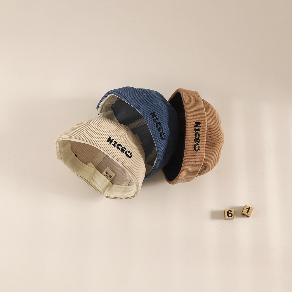 Mũ Dưa Hấu Thêu Chữ Phong Cách Hàn Quốc Cho Bé