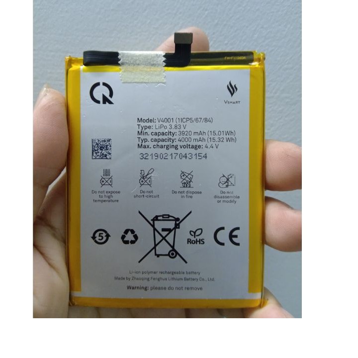 Pin Vsmart Joy 1 Plus / v4001 zin máy