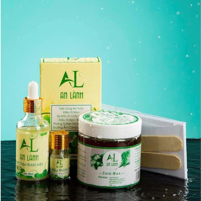  ❤️Combo Triệt Lông Vĩnh Viễn An Lành❤️[1 Wax Lông+1Mỡ trăn+1 tinh dầu dược liệu]❤️