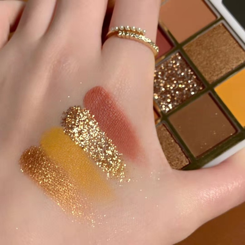 (Hàng Mới Về) Bảng Phấn Mắt Dikalu 9 Màu Lì Lấp Lánh Trang Điểm Đa Năng | BigBuy360 - bigbuy360.vn