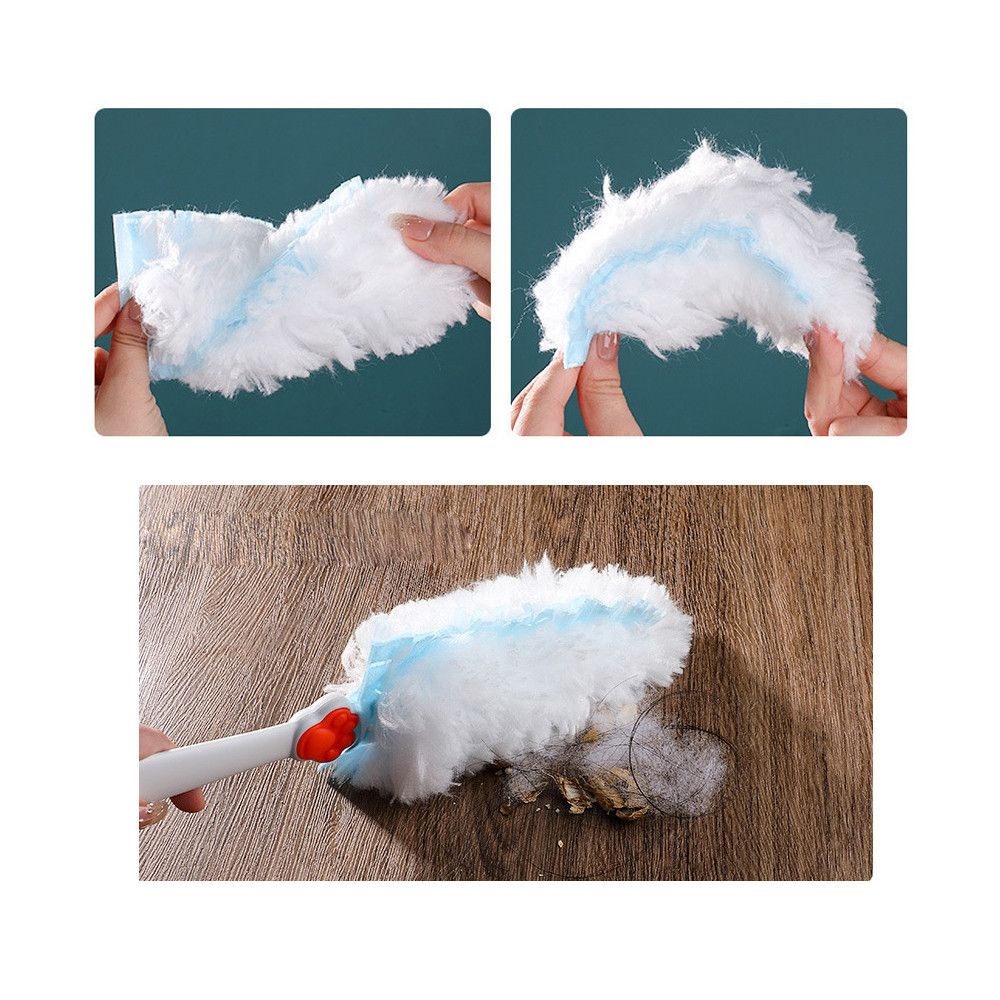 Chổi Lông Gà Vệ Sinh Bụi Chống Tĩnh Điện Có Thể Tái Sử Dụng