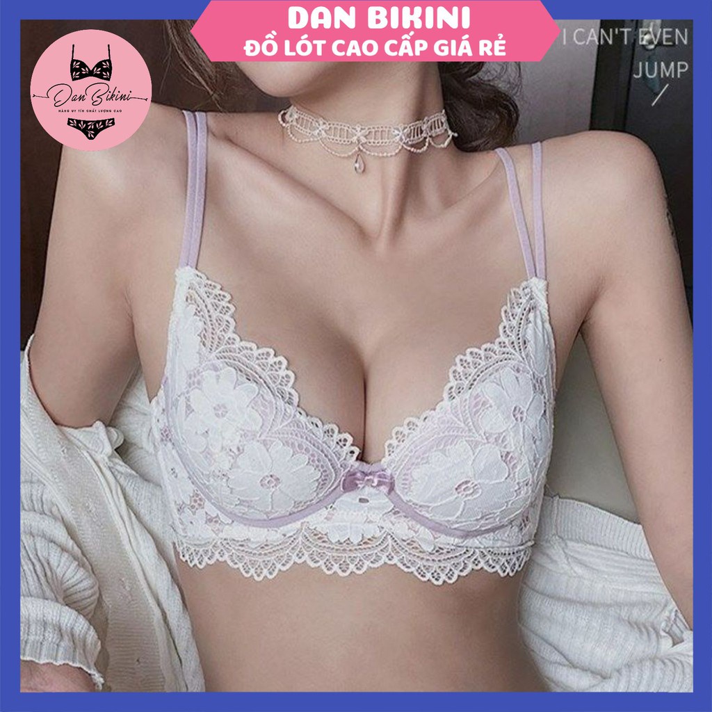 Áo Lót Nữ - Áo Ngực Nữ Ren Cao Cấp Mềm mại Nâng ngực điệu đà tôn vòng 1 gợi cảm mã AL36