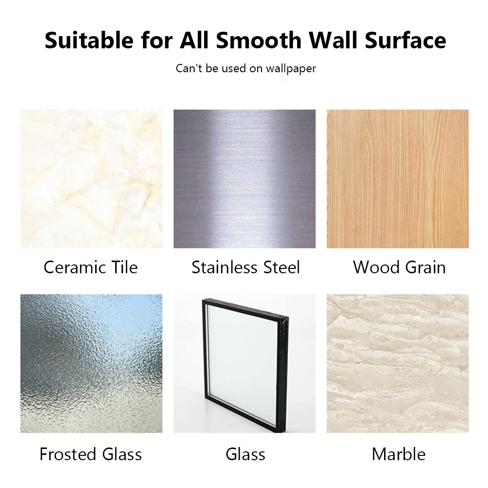 Móc Treo Chổi/ Cây Lau Nhà Tự Dính Họa Tiết Hoạt Hình Cho Nhà Bếp/Phòng Tắm