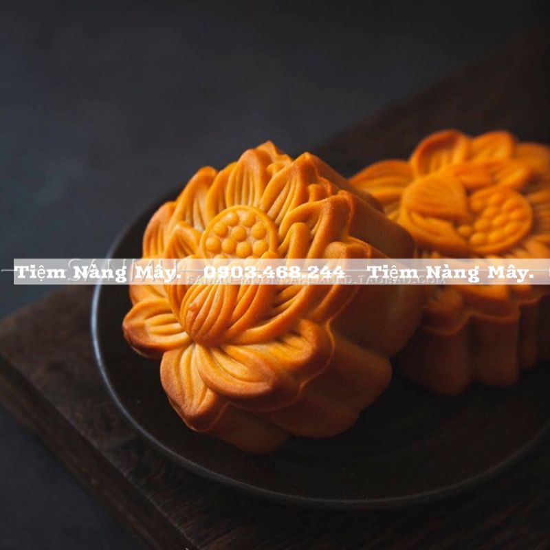 Khuôn hoa sen 3D mã 90 50g / 150g /200g