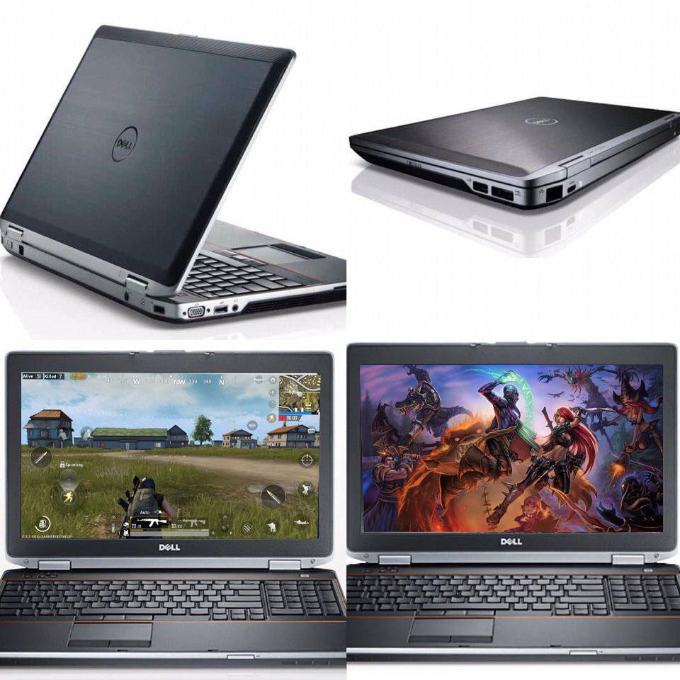 Dell E6520 i7 15.6' Ram 8GB SSD 128GB chơi game + lập trình + đồ họa ổn tặng kèm tay chơi game