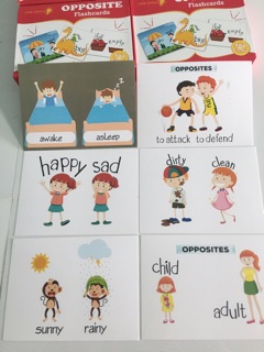 Flashcard tính từ trái nghĩa