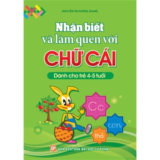 Sách - Bé nhận biết và làm quen với Chữ cái 4-5