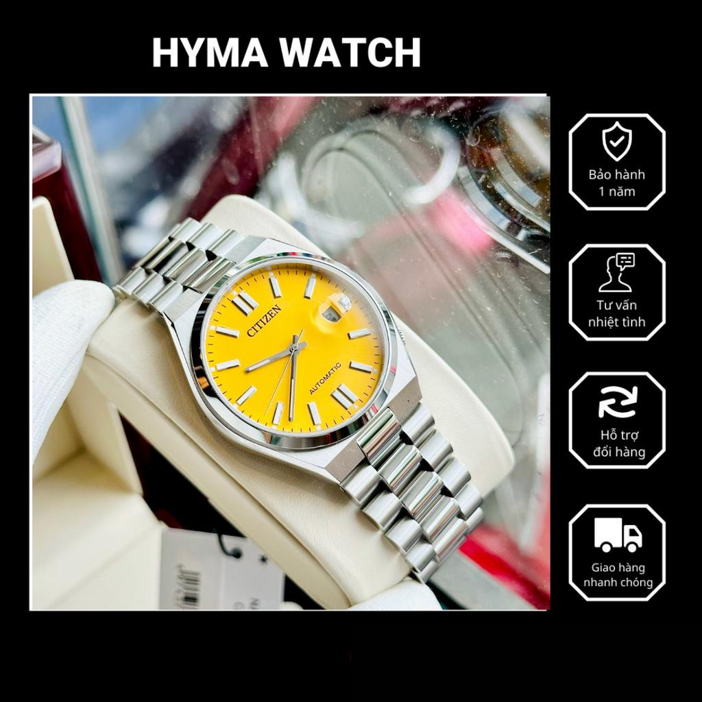 Đồng hồ  Nam Citizen NJ0150-81Z Máy Cơ  dây thép cao cấp Kính sapphire Bảo hành 2 năm Hyma watch