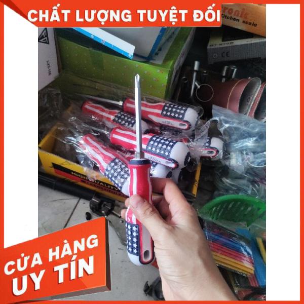 tua vít 2 đầu dài 26cm mạ niken sáng bóng loại tốt