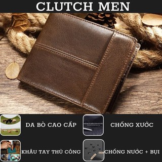 Ví da bò nam hàn quốc -bh 24tháng-bóp nam dùng càng lâu càng mềm