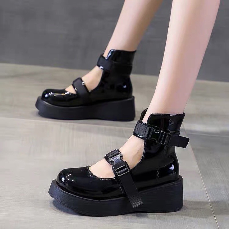 GIÀY CAO CỔ BUỘC DÂY SAU