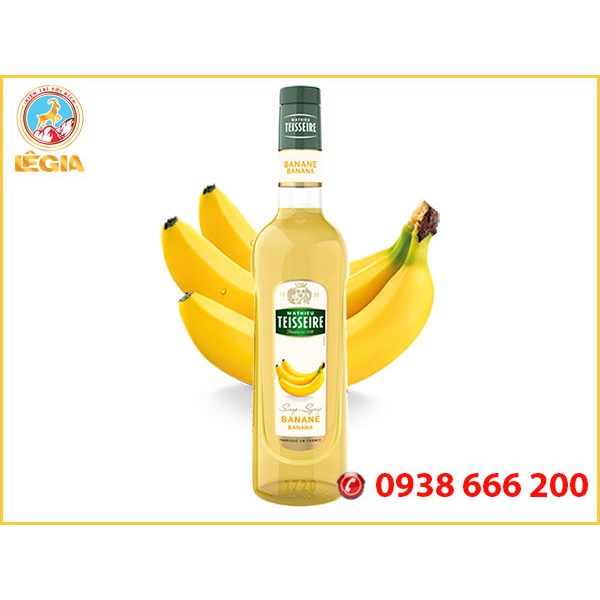 SIRO TEISSEIRE CHUỐI - TEISSEIRE BANANA SYRUP