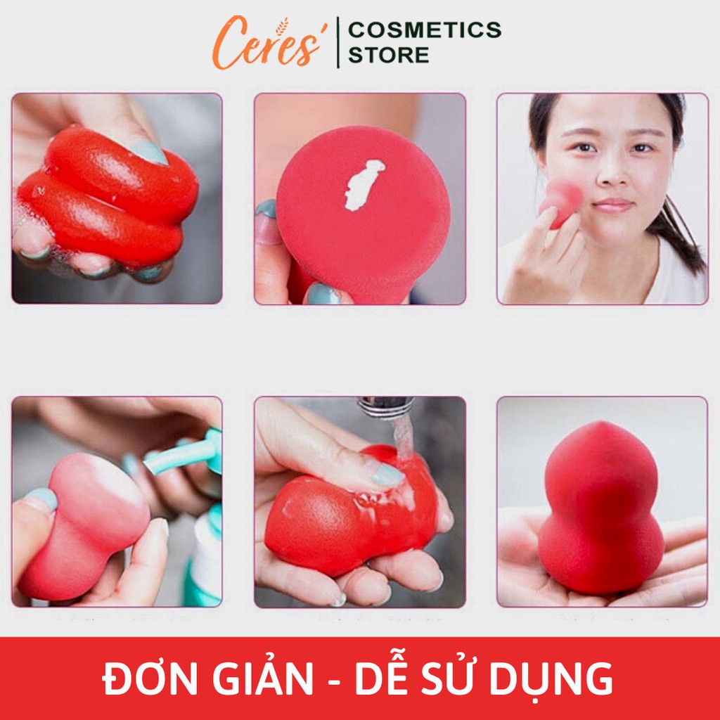 Mút Tán Kem Nền 🌸𝑭𝒓𝒆𝒆𝒔𝒉𝒊𝒑🌸 Trang Điểm Da Maycreate Nội Địa Trung