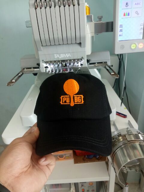 Nón kết thêu logo PUBG ảnh thật
