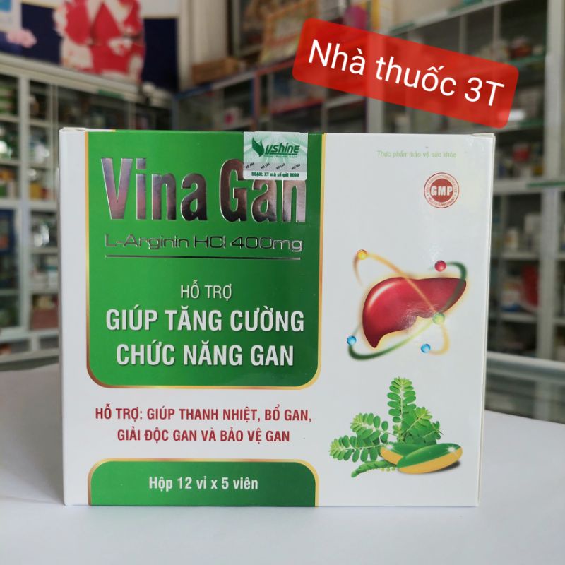 VinaGan - Bổ gan, Mát gan, Thanh nhiệt, Giải độc gan và Bảo vệ gan