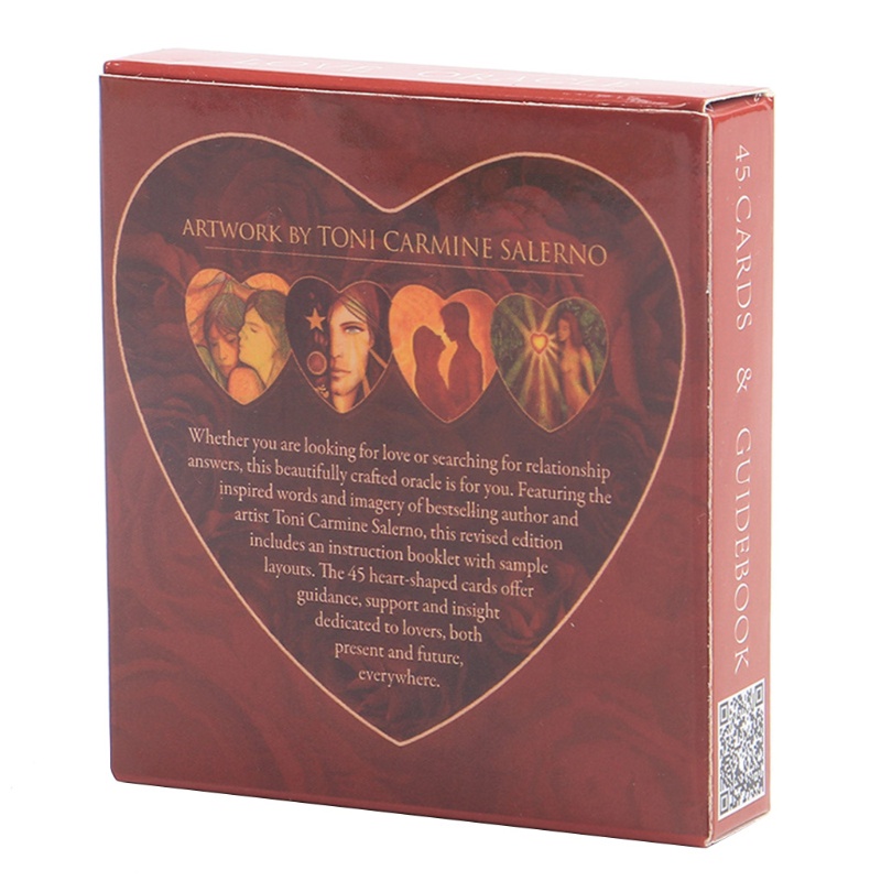 Bộ bài tarot Lovers Oracle hình trái tim bằng tiếng Anh toàn bộ