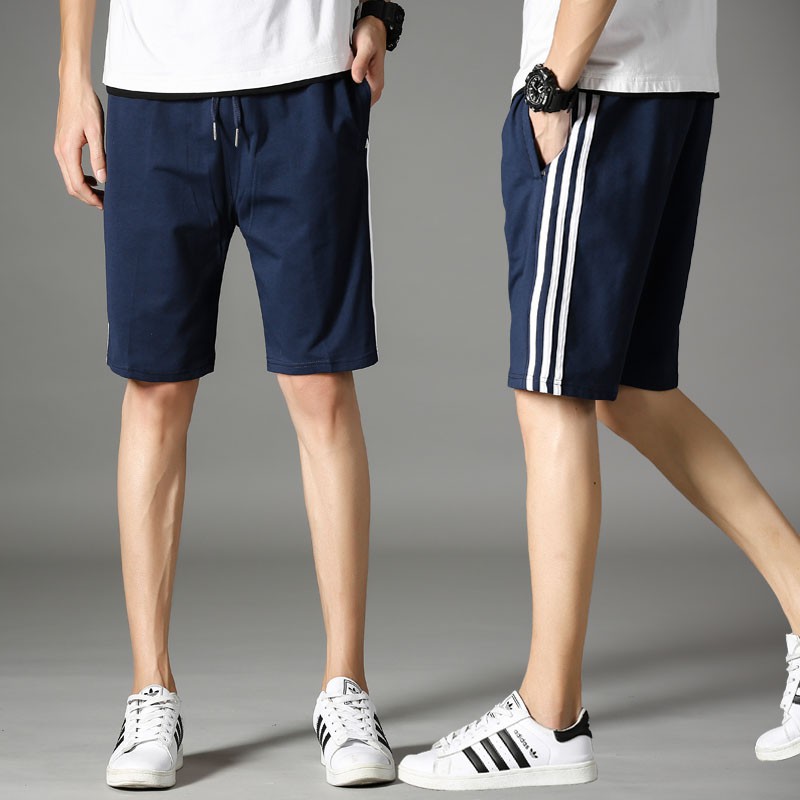 Men's Casual Sports Pants Simple Baggy Large Size Shorts Cotton Pants 1pec