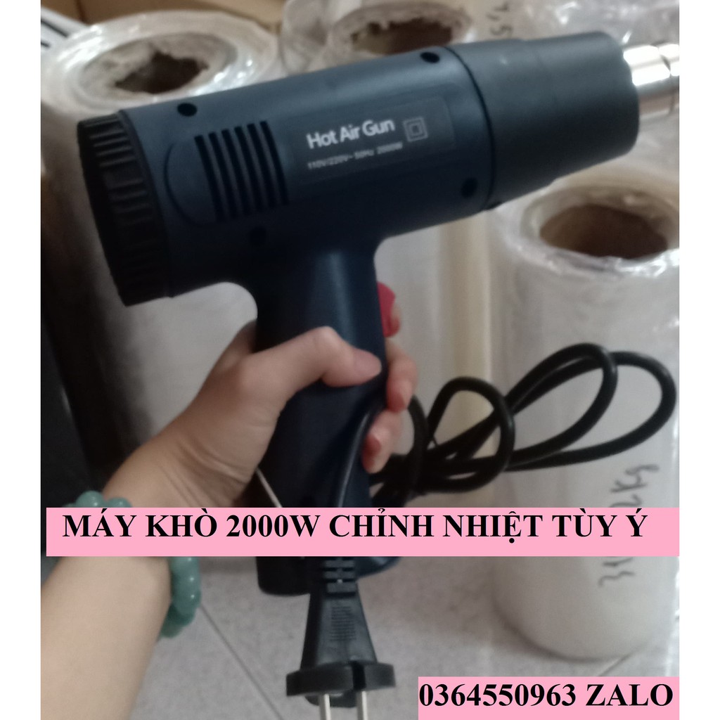 Máy khò AIRGUN chính hãng - Bảo hành 12 tháng, máy bền, giá rẻ chất lượng cao - MÁY KHÒ MÀNG CO