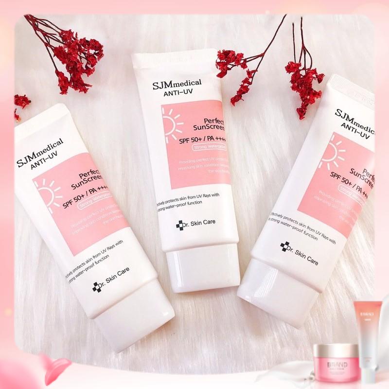 Kem chống nắng SJM MEDICAL SPF50 PA++++ 60g