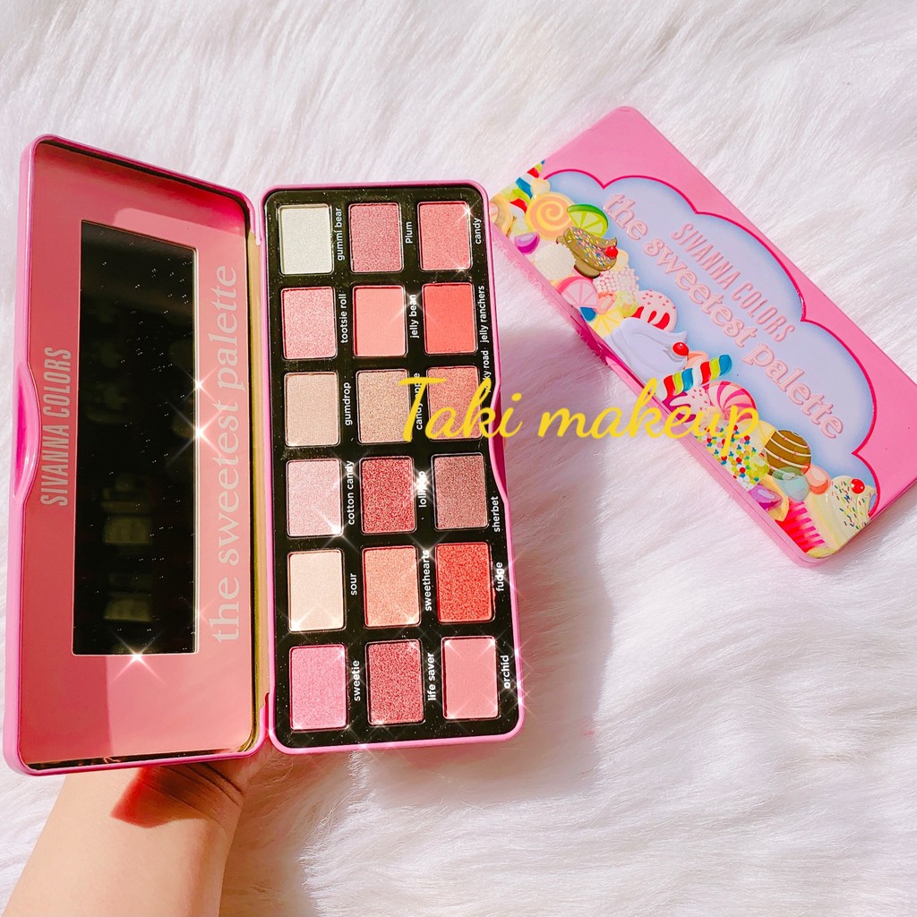 Màu Mắt Sivanna The Sweetest Palette HF7006