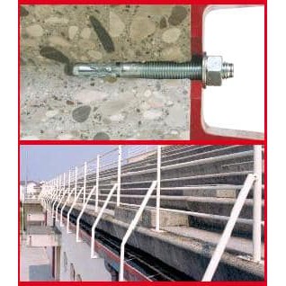 Bulong tắc kê nở sắt mạ kẽm Ý cao cấp - FM753 Friluisider - tắc kê sắt thép chịu tải cao