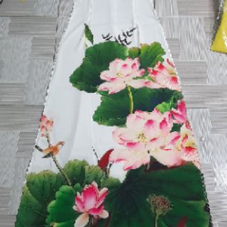 Áo dài sen in 3d