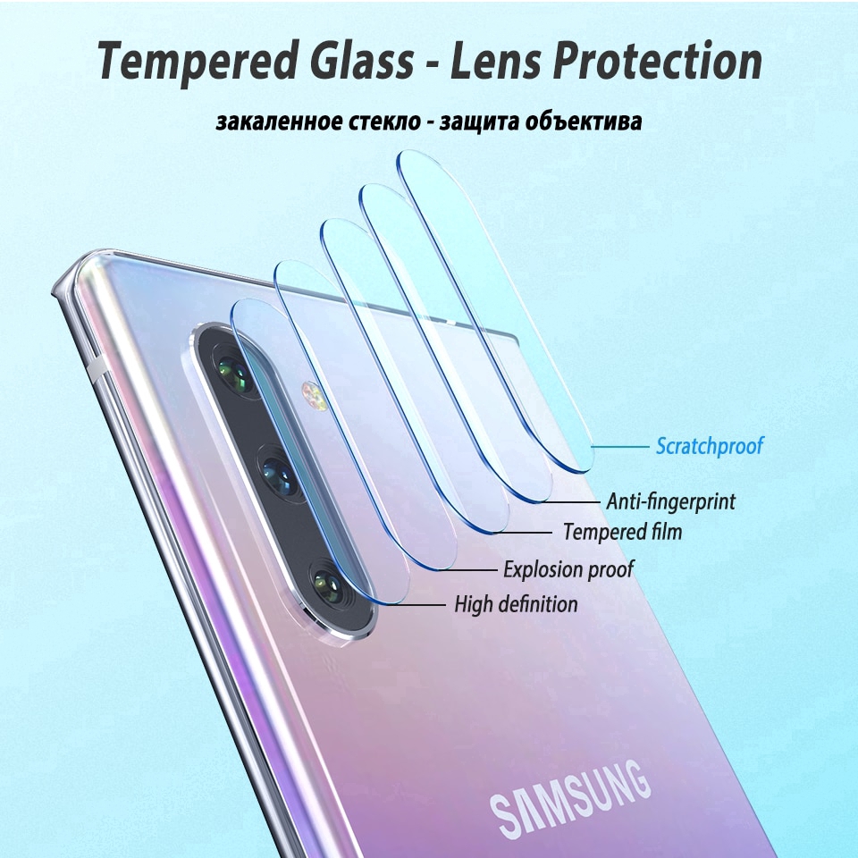 Miếng dán bảo vệ camera sau cho Samsung Galaxy Note 20 Ultra Note 10 Lie Note 9 S10 Lite S10E S9 S8