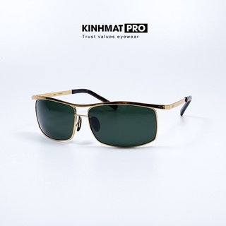 Kính mát Solex 14K 1/25 tròng thủy tinh cao cấp kèm bao da Kính mắt Pro