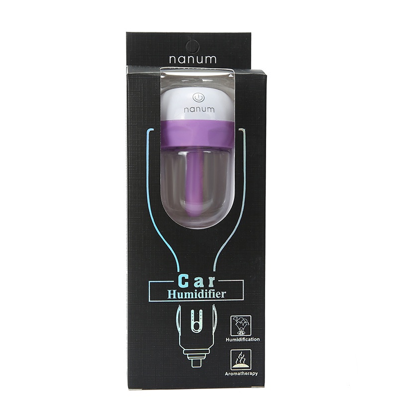 Máy phun sương tạo độ ẩm trên ô tô-Máy khuếch tán tinh dầu tạo hương thơm giảm bụi và vi khuẩn.
