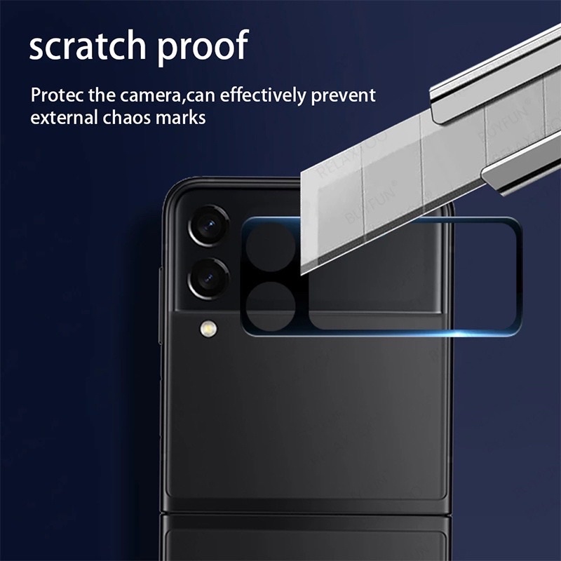 Dán bảo vệ camera cho Samsung Z Flip 4 5G bảo vệ cụm camera siêu tốt