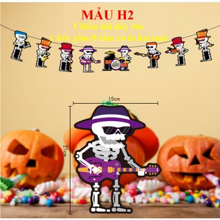 Cờ trang trí halloween NHIỀU MẪU