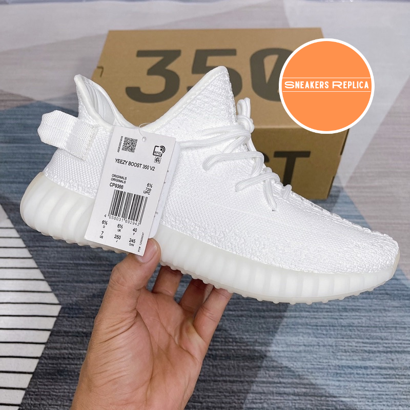 Giày Yeezy 350 v2 Cream White bost nén - FULLBOX BẢN ĐẸP