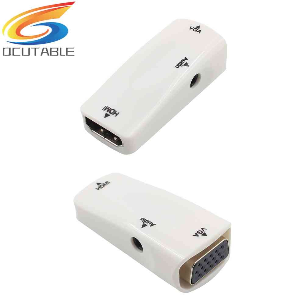 Cáp ChuyểN ĐổI Âm Thanh HDMI-compatible Female Sang VGA 1080P Cho PC