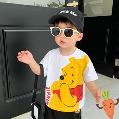 [SALE] Áo Cộc Tay  Minky Mom Thun Lạnh Họa Tiết Hoạt Hình Cho Bé Trai Bé Gái, Áo Hè Ngắn Tay Trẻ Em Siêu Mát MKMA2101