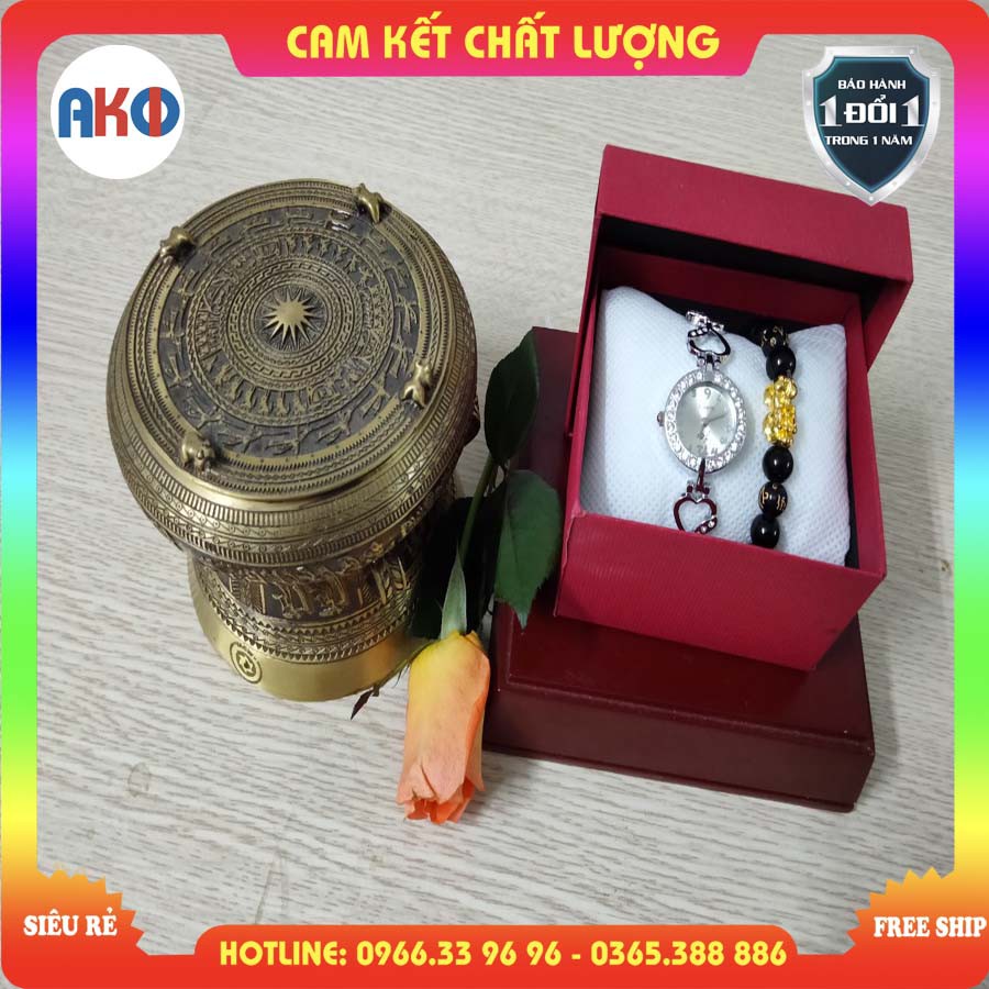 Đồng hồ thời trang nữ - AKIONU_001_B - Cam kết hàng chính hãng - Bảo hành 1 đổi 1 trong vòng 1 năm - Freeship