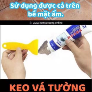 combo 2 Keo vá tường đa năng mới - Keo Vá Tường Đa Năng - Tường Bị Nứt, Ẩm Mốc, Thủng, Trầy Xước