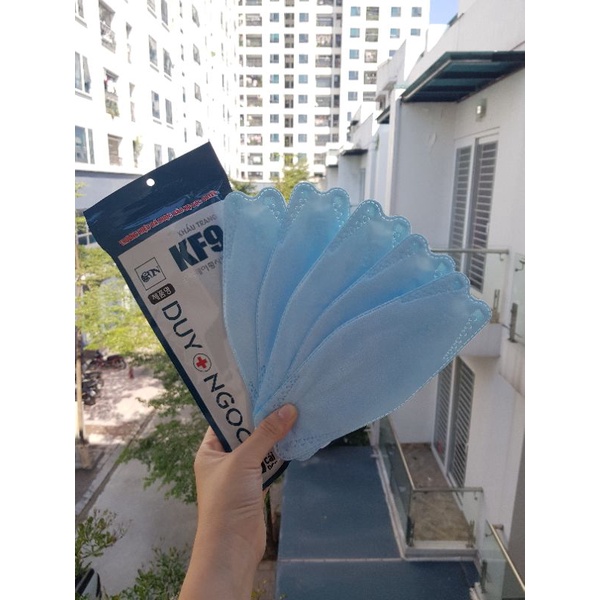 Set 50c khẩu trang Duy Ngọc KF94 kháng khuẩn !!! mẫu vỏ mới túi 10