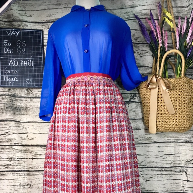 chân váy cổ điển Nhật