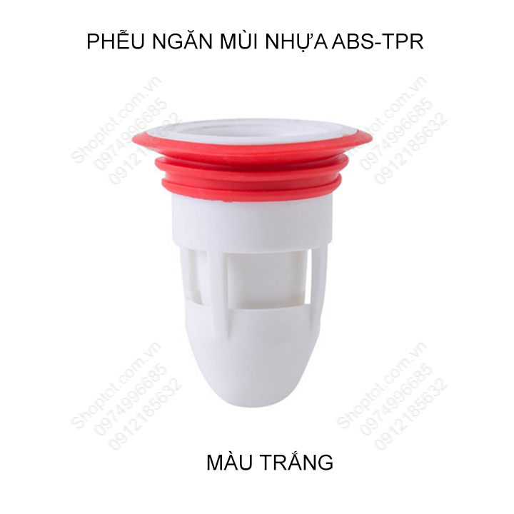 (ShopYOKO) Bộ lõi ngăn mùi cho phễu thoát sàn làm bằng nhựa TPR-ABS siêu bền LNM.02