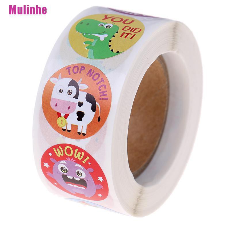 Cuộn 500 Miếng Dán Khen Thưởng Cho Học Sinh