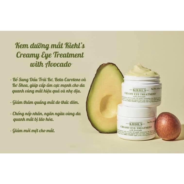 Kem mắt bơ Kiehl’s 7ML-14ML