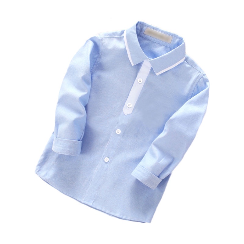 Áo Sơ Mi Dài Tay Thời Trang Dành Cho Bé Trai Từ 2-10 Tuổi