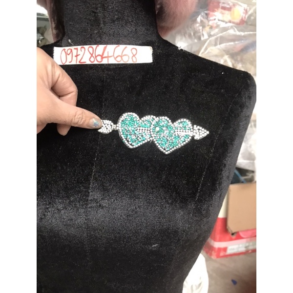 Đá ủi nhiệt mẫu trái tim đôi