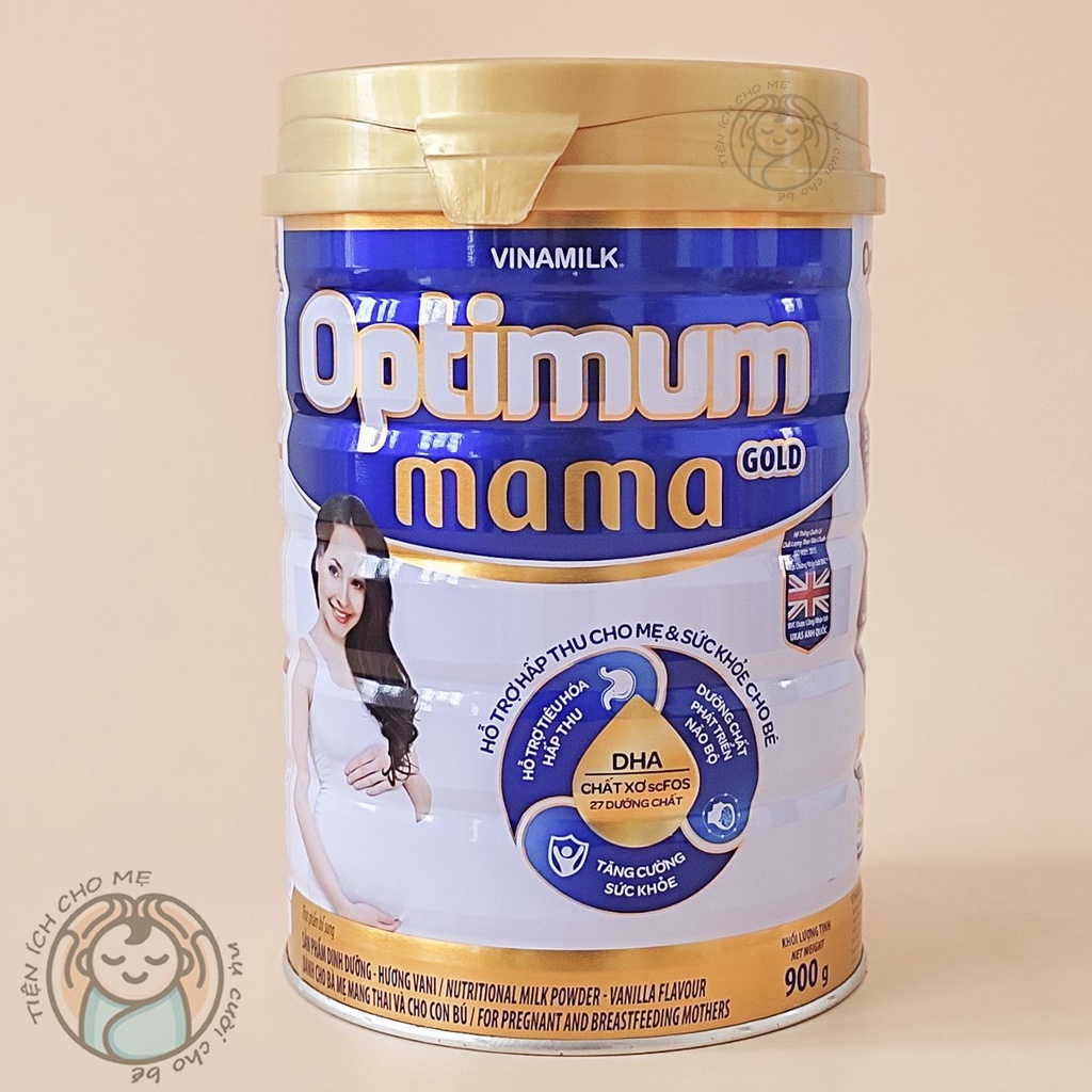 Sữa bầu Optimum Mama Gold 900g Vinamilk cho phụ nữ mang thumbnail