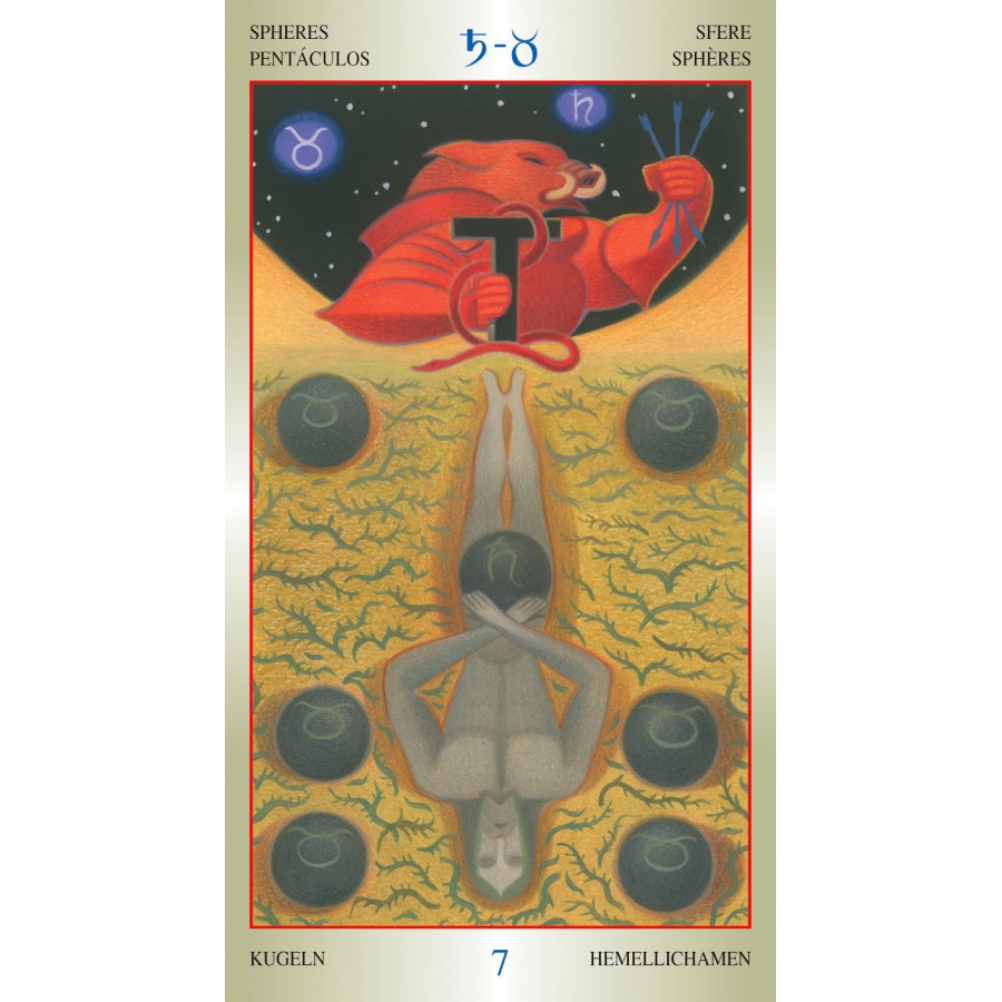 Bộ Bài Liber T (Tarot of Stars Eternal) (Mystic House Tarot Shop) - Bài Gốc Authentic Chính Hãng 100%