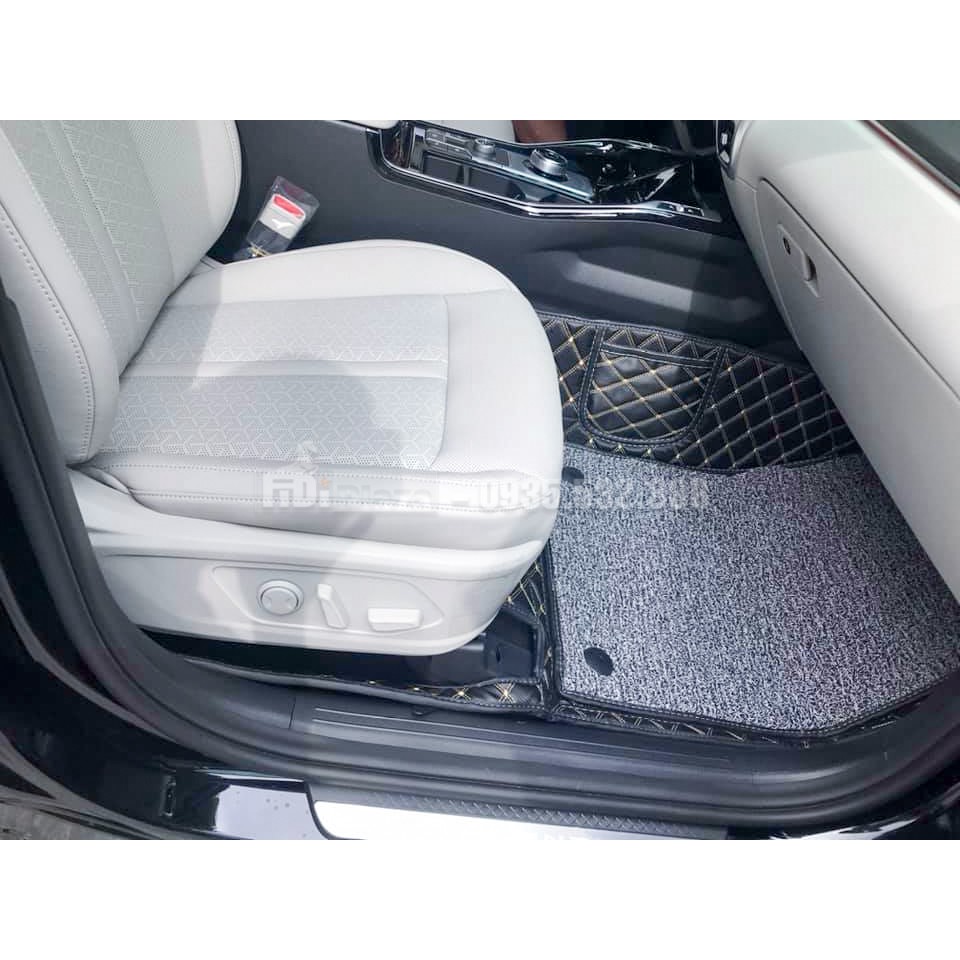 Thảm sàn 6D Kia Sorento 2021 Cao Cấp - chống nước, không mùi, chống trầy xước!!